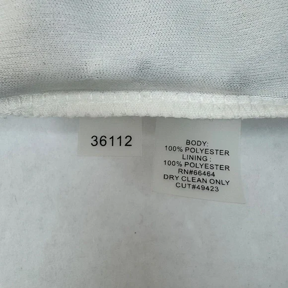 Julia Jordan Daisy Dress/Black & White/Sleeveless/Lined/Sheath/Elegant/Sz 6 - Picture 11 of 11